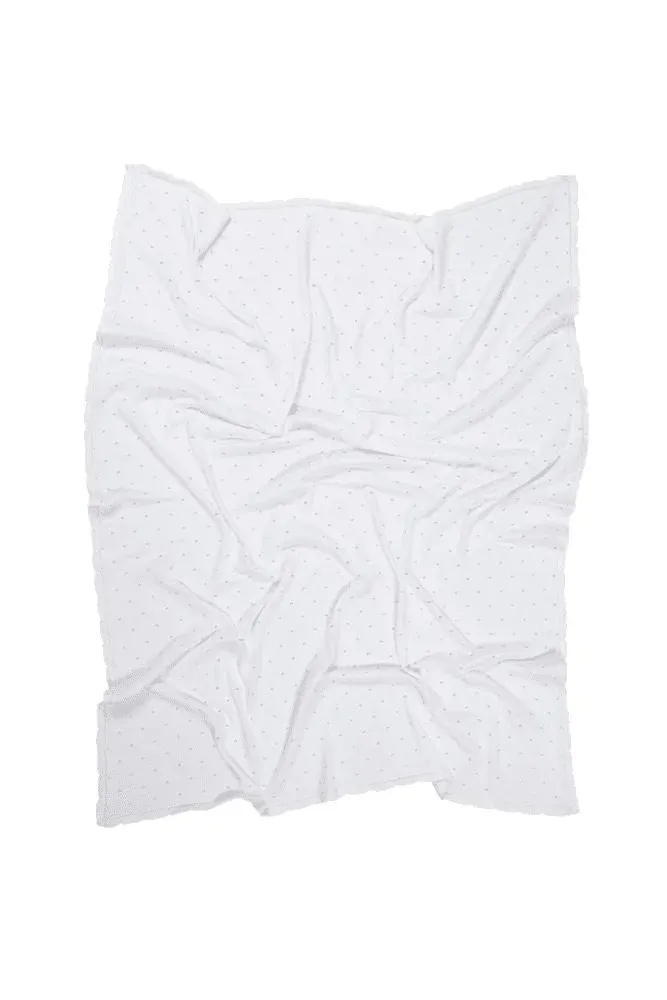 Lorena Canals Biscuit Babydecke Weiß 90x120 Baumwolle