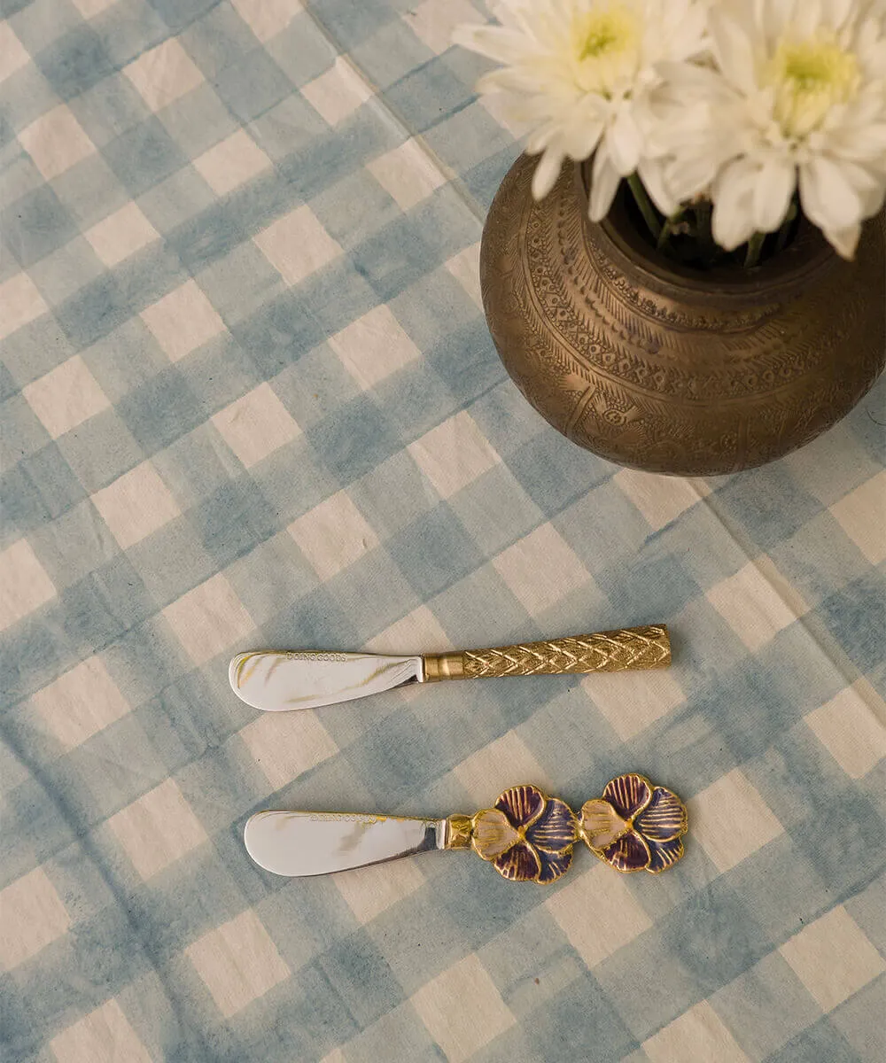 Doing Goods Valery Violet Buttermesser 13,5cm floral