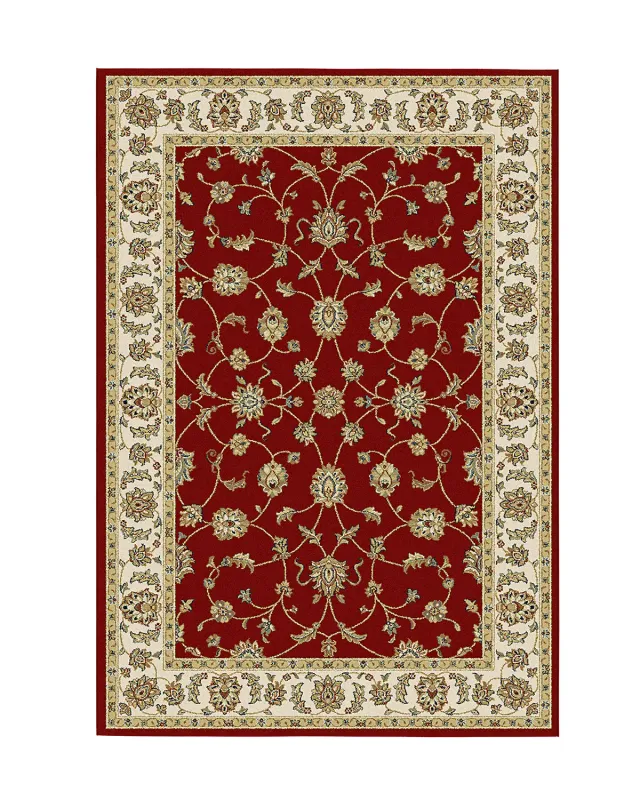 HC Interior Rugs Flora 55005-012 Teppich Rot orientalisch