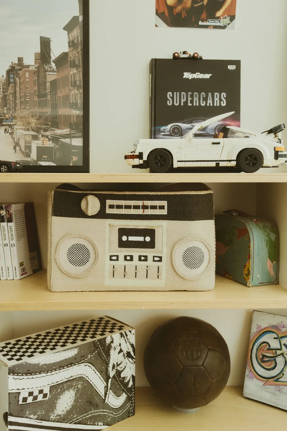 Lorena Canals Boombox Korb 35x20x21 cm waschbar