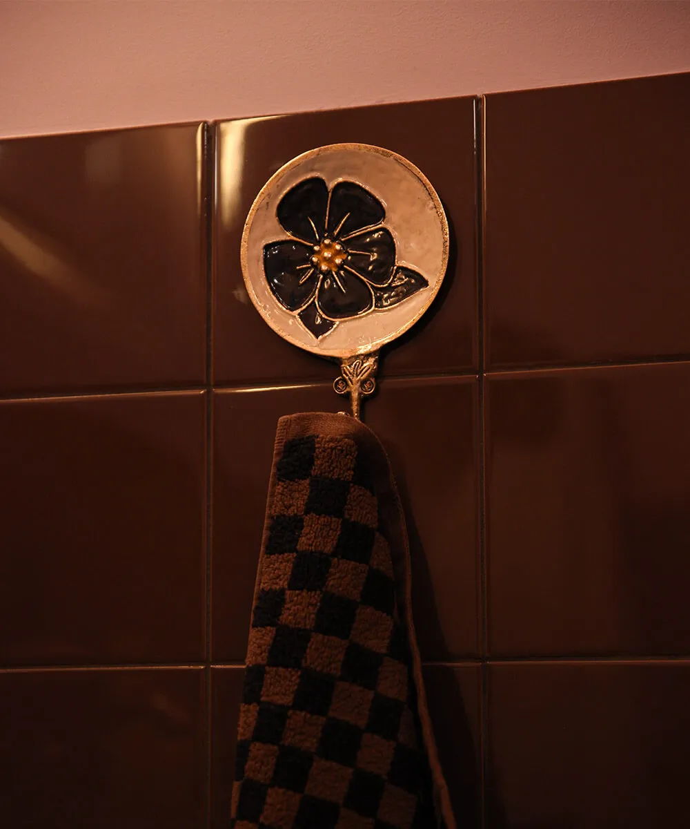 Doing Goods Fleur Lina Wandhaken 16,5cm Retro