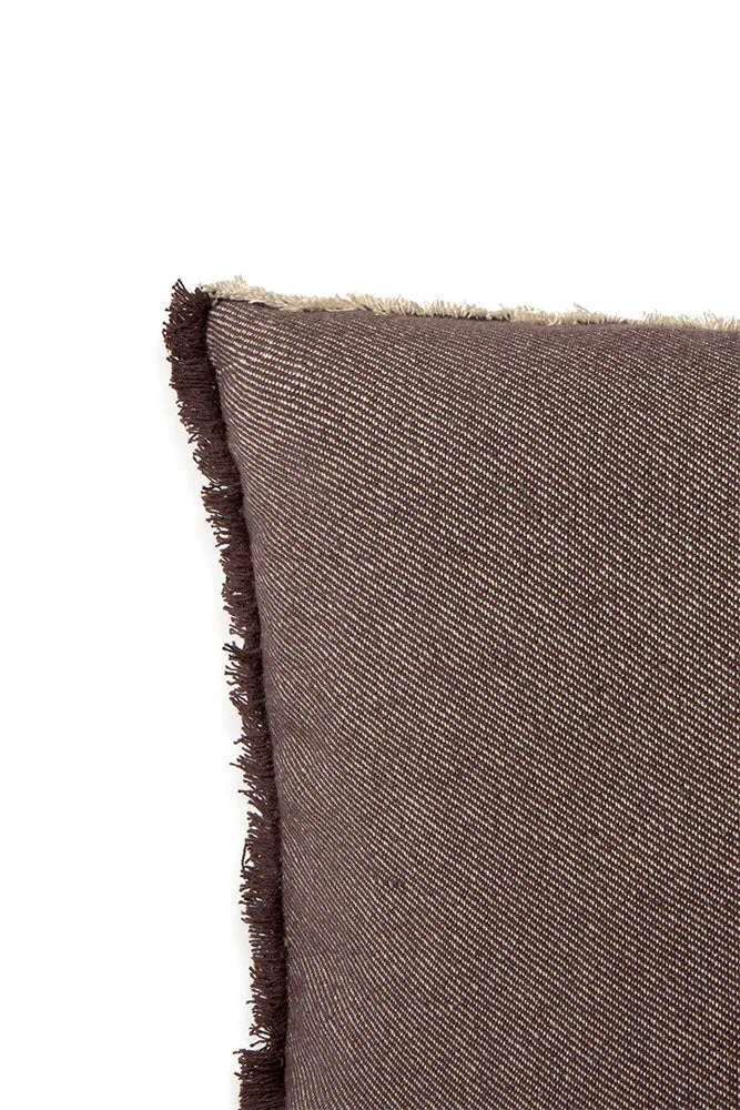 Lorena Canals Vertical Coffeebean Kissen 45x45 cm beige