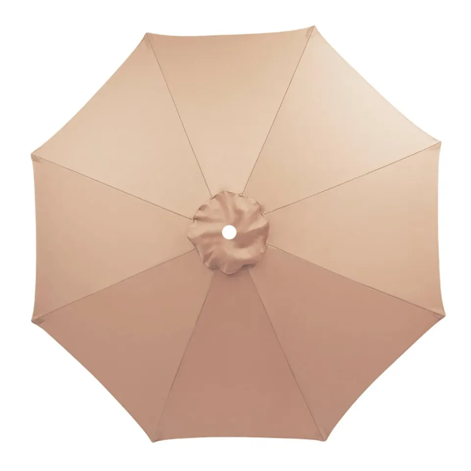 HonunGron Sonnenschirm Ersatzbezug 350cm Champagner UV