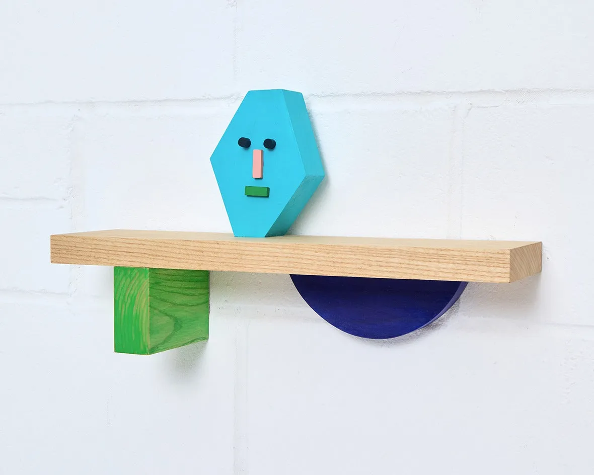 Donna Wilson Abstract Assembly Shelf Expression 1 Regal Eiche