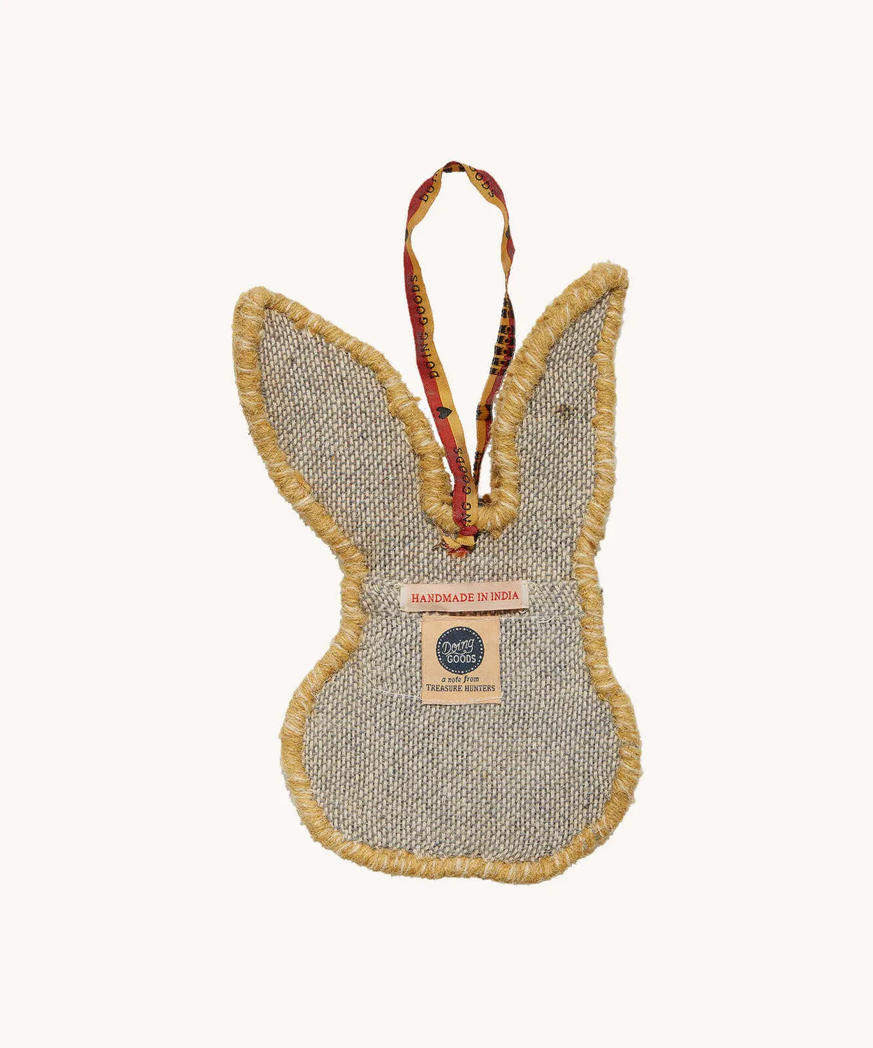 Doing Goods Betty Hase Wandanhänger Wolle mit Baumwolle