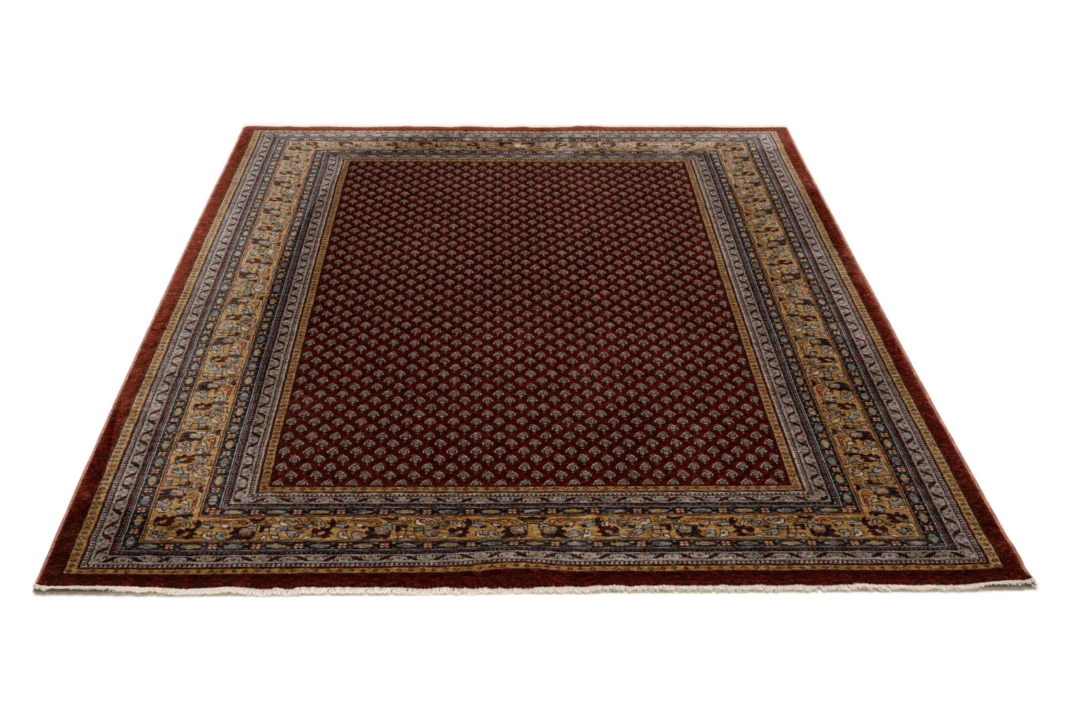 THEKO Beatrice Teppich 40x60 cm Rot Webteppich
