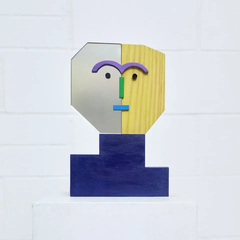 Donna Wilson Self Reflection 2 Spiegel Holz abstrakt