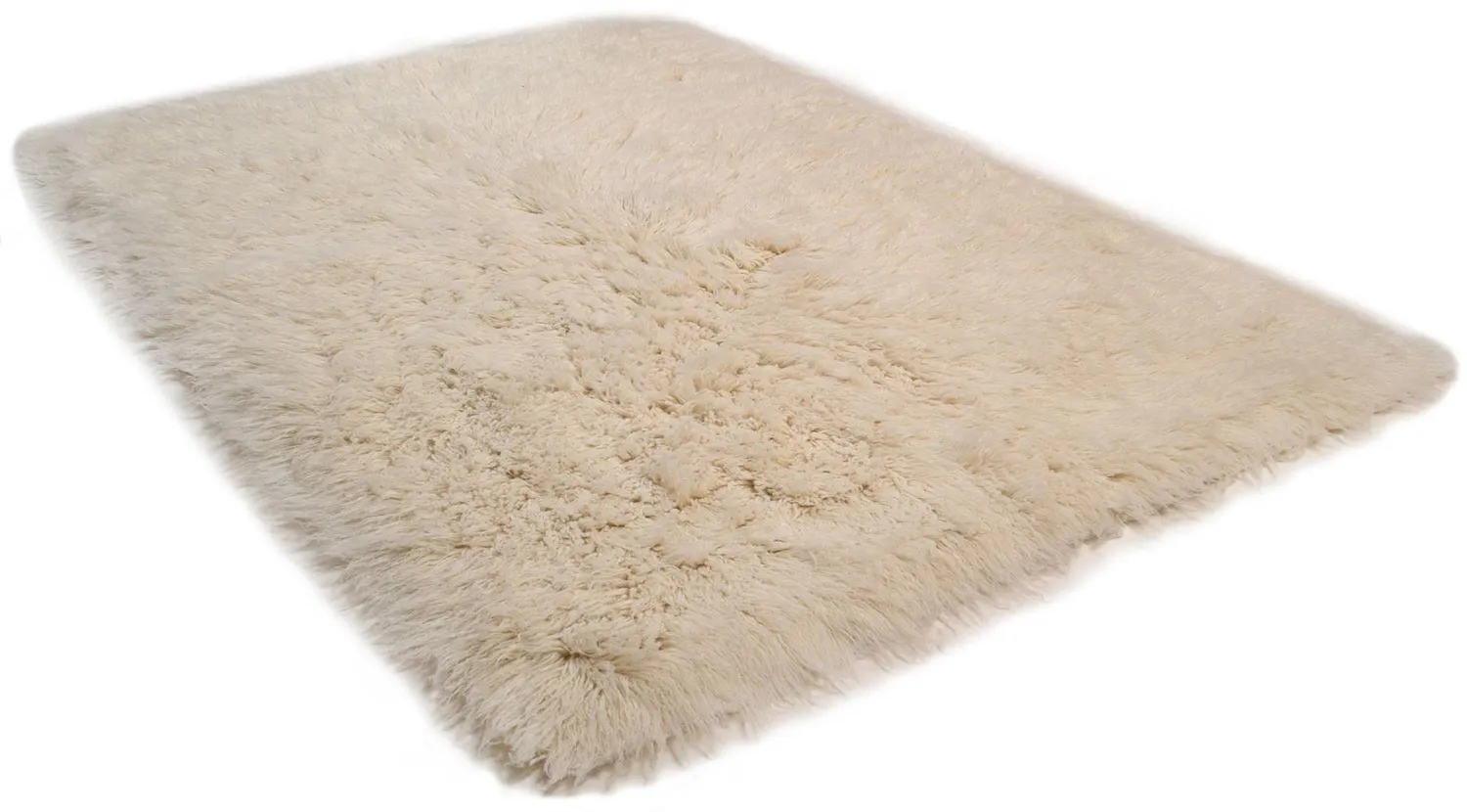 THEKO Flokos 2450 Flokati 60x90cm Natur Schurwolle