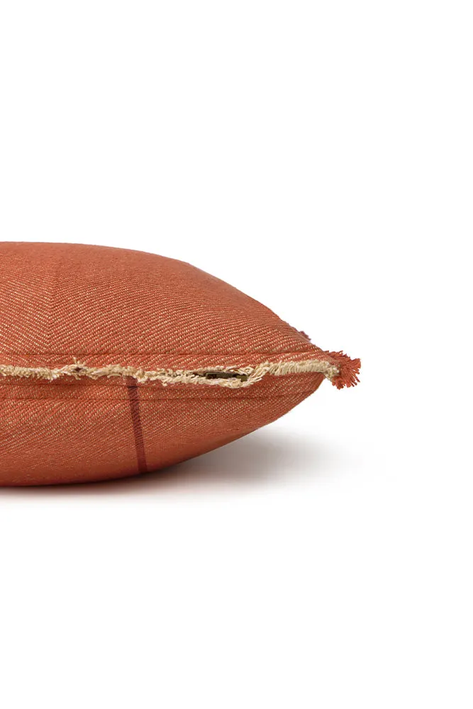Lorena Canals Vertical Kissen 45x45 cm Terracotta Baumwolle