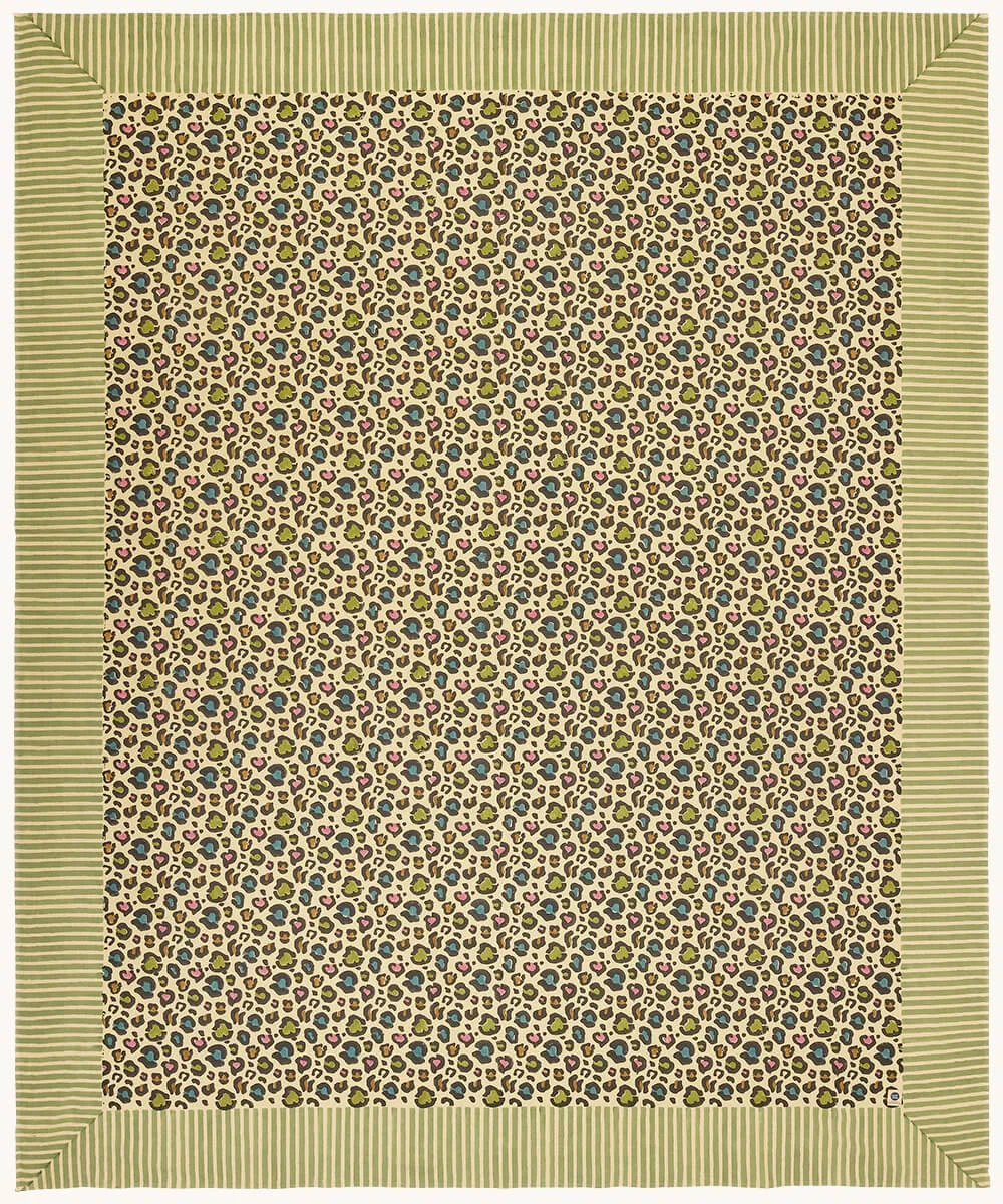 Doing Goods Disco Leopard Double Baumwolldecke 240x280