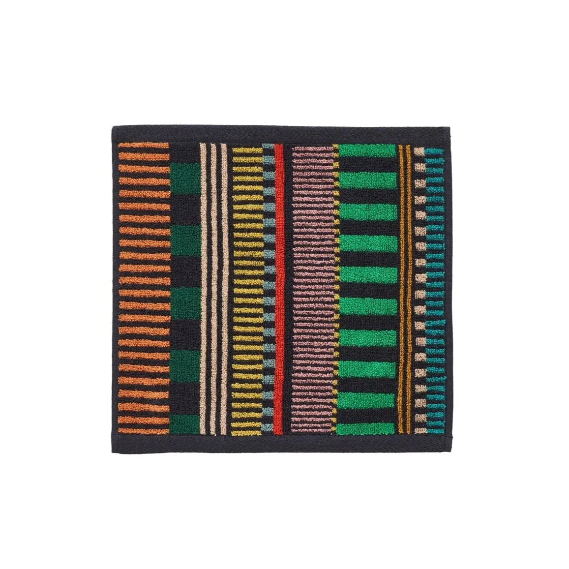Donna Wilson Multi Stripe Handtuchset Baumwolle 4-tlg