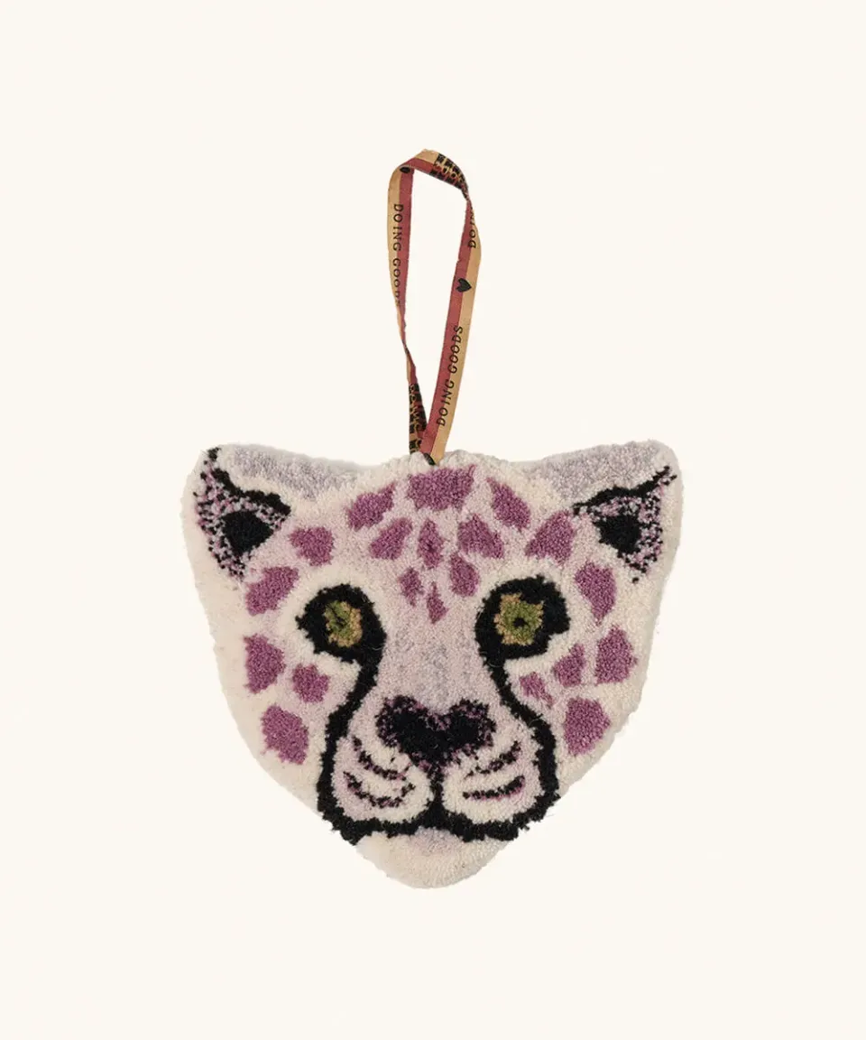 Doing Goods Lilly Leopard Wanddeko Wolle Tapis Amis