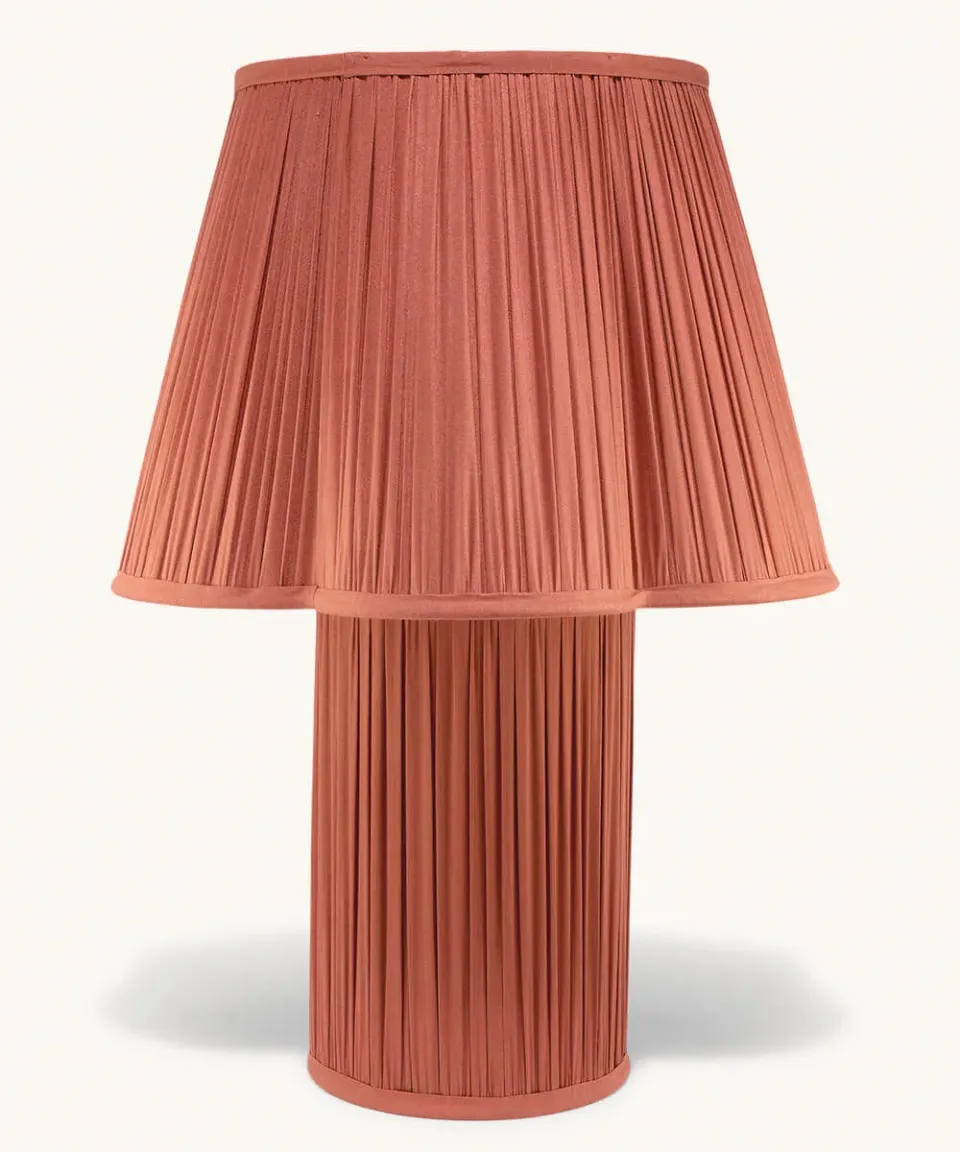Doing Goods Myra Bronze Seidenlampe groß 57 cm E27