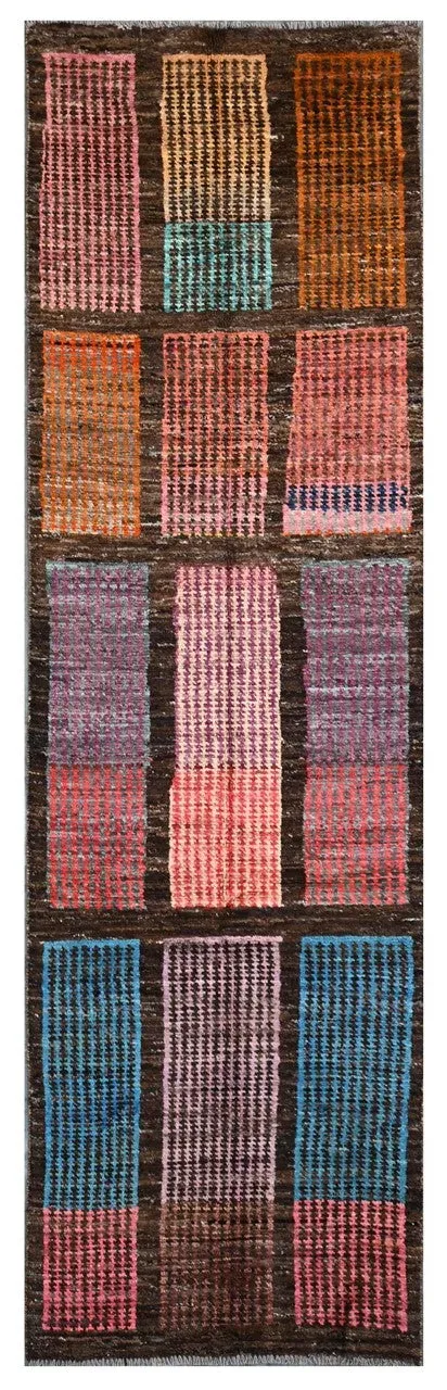 Amini Taimany 4280405 Läufer 302x77 handgeknüpft