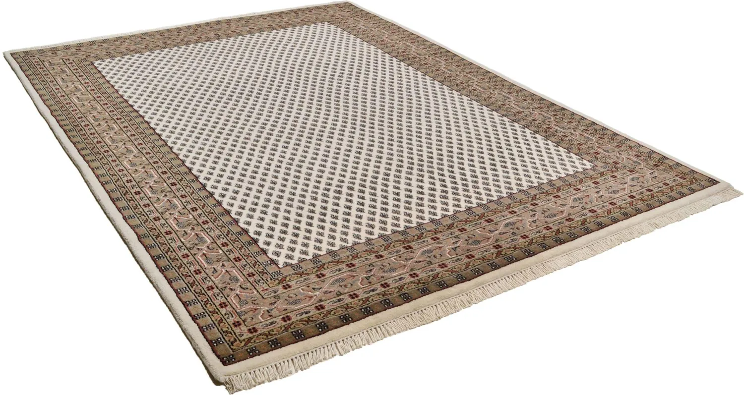 THEKO Chandi MIR Orientteppich 60x90cm beige Schurwolle