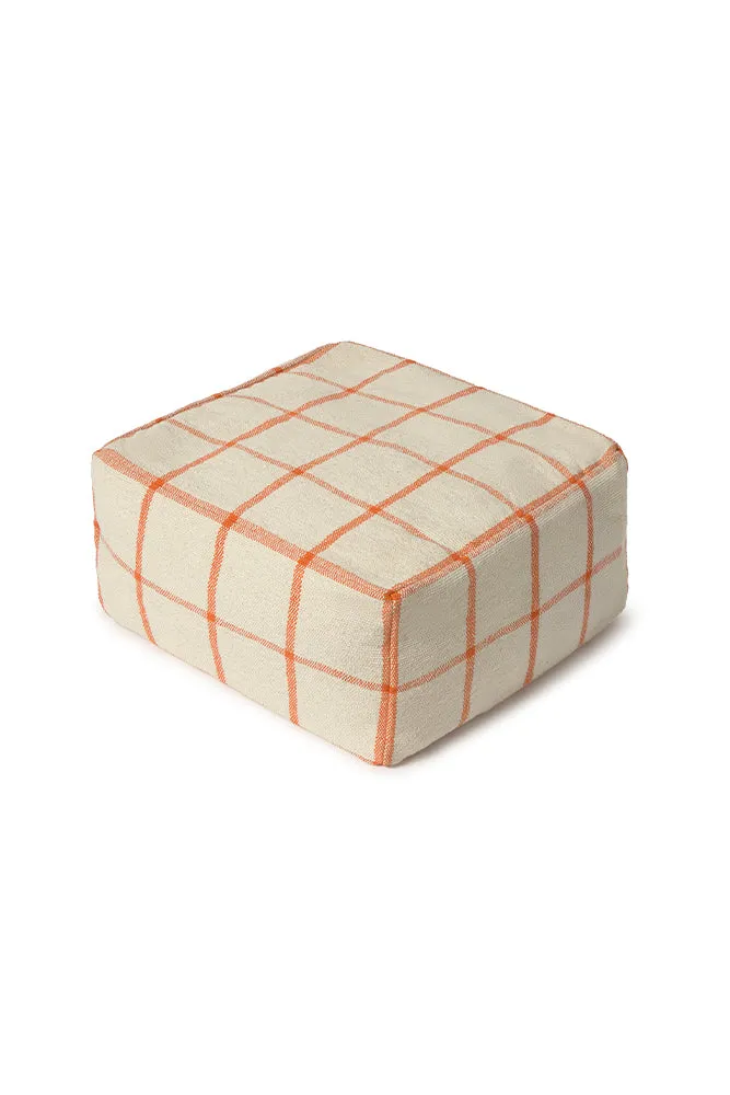 Lorena Canals Geo Block Pouf 45x45x23 Natural