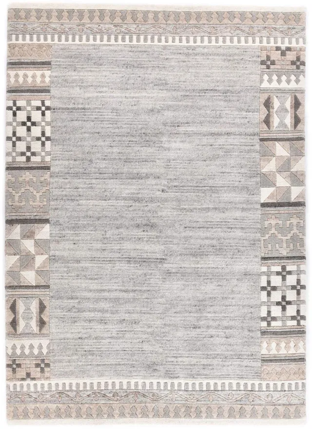 THEKO Nakarta Teppich 120x180 cm Natur Beige Schurwolle