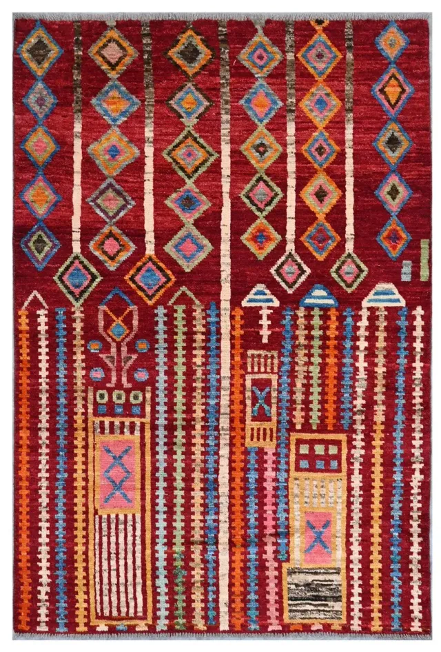 Amini Taimany 8274091 Teppich 185x117cm handgeknüpft