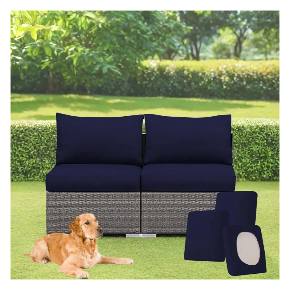 HonunGron Sitzkissenbezug Lounge Marine 100-125cm 1Stk
