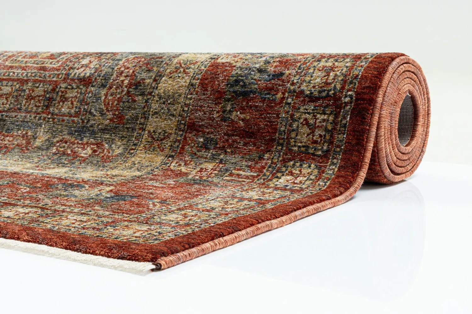 THEKO Beatrice Teppich 40x60 cm Rot Polyester