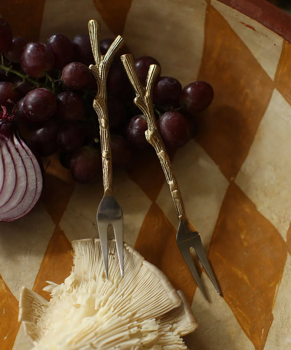 Doing Goods Twiggy Besteckset Käse Charcuterie Handgemacht
