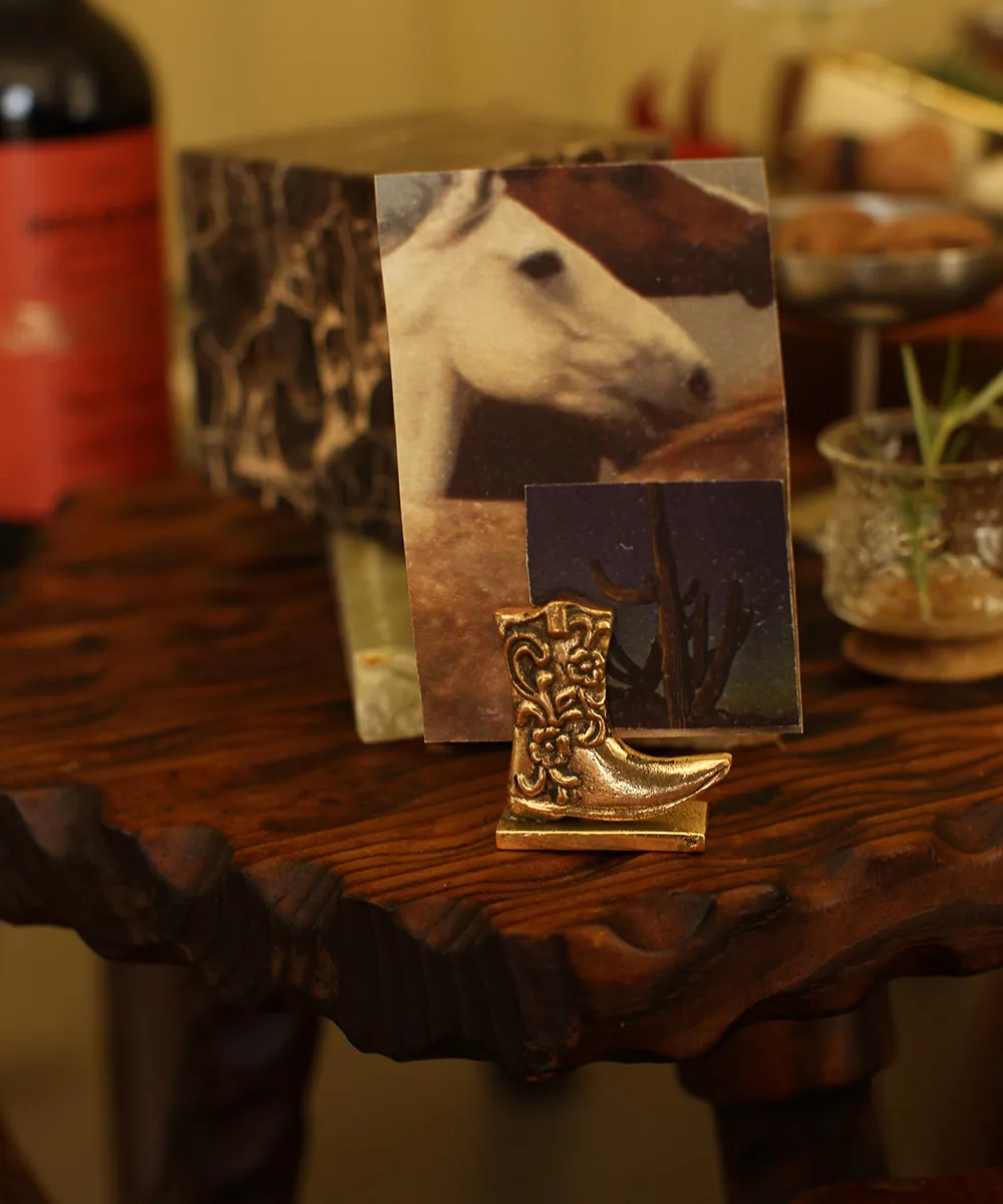 Doing Goods Dallas Boot Kartenhalter Cowboystiefel Memo