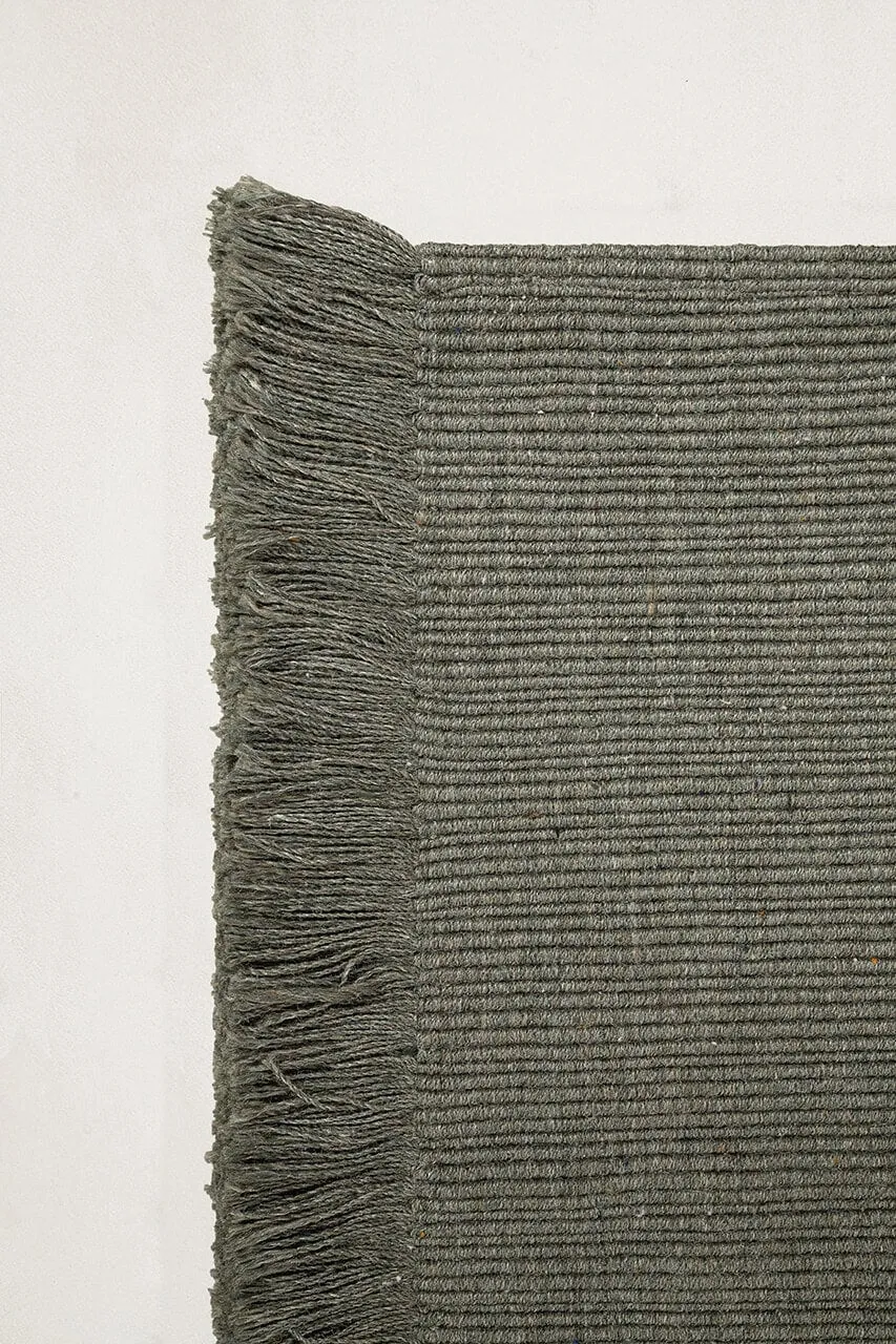 Amini Pierre Teppich 240x80 Composite Grey PET