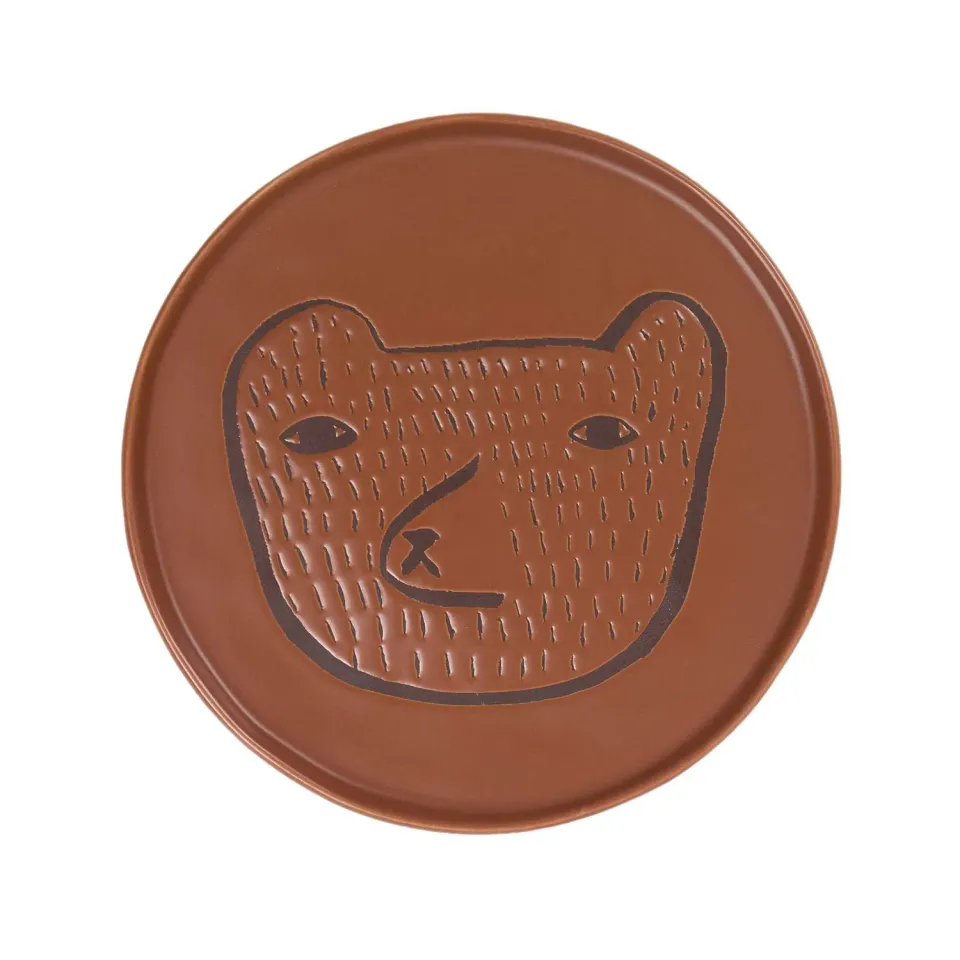 Donna Wilson Bear Plate Teller 21cm Steinzeug Bär
