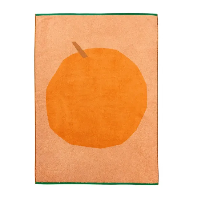 Donna Wilson Tutti Frutti Badetuch orange 100x150