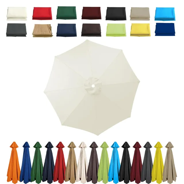HonunGron Sonnenschirm Ersatzbezug Polyester UV-Schutz