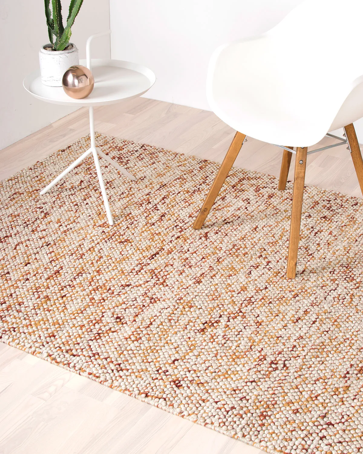 HC Interior Rugs Oxford 2200-089 Teppich Beige Rust 160x230