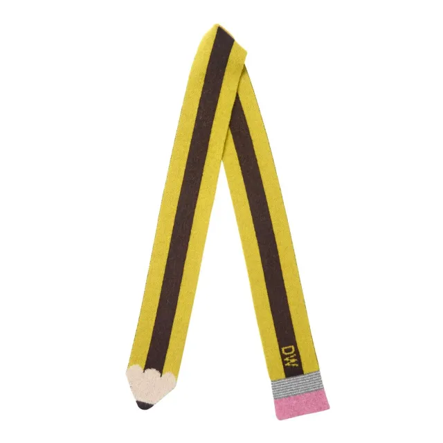 Donna Wilson Pencil Schal 160cm Lammwolle gestreift