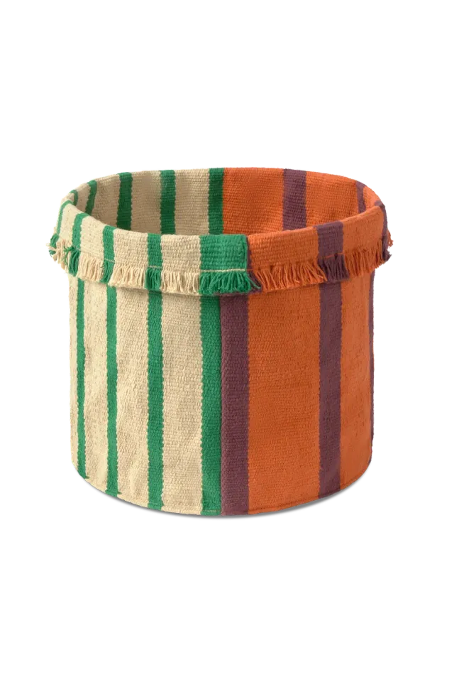 Lorena Canals Tall Korb 35x35 Terracotta Baumwolle