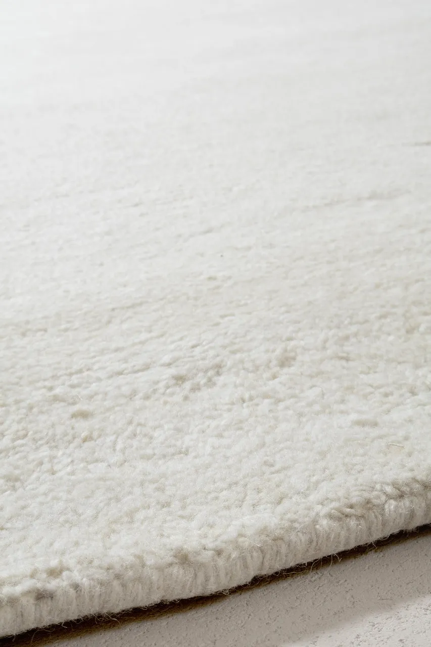 Amini Luna Teppich 250x300 Wollmix Uni
