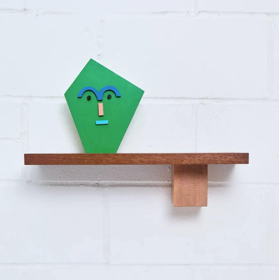 Donna Wilson Abstract Assembly Shelf Expression 2 Regal Holz