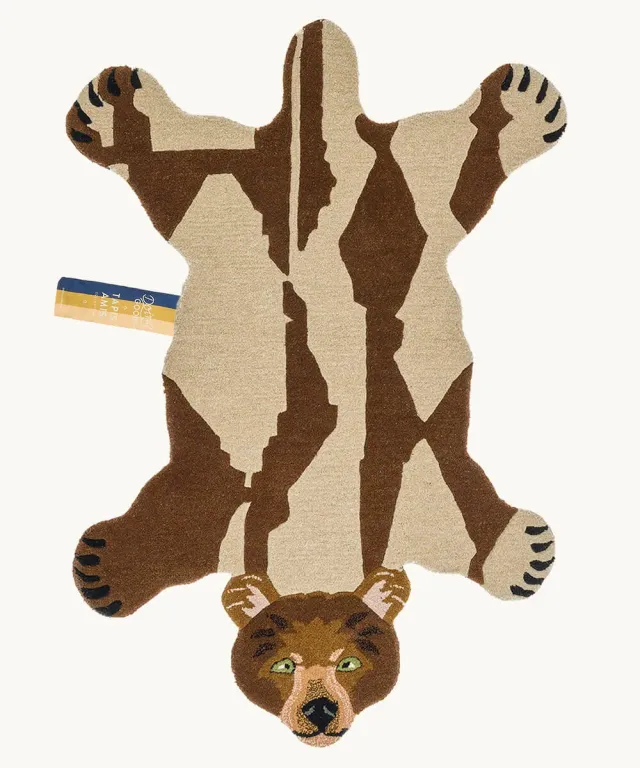 Doing Goods Tapis Amis Quin Ours Large Teppich Wolle