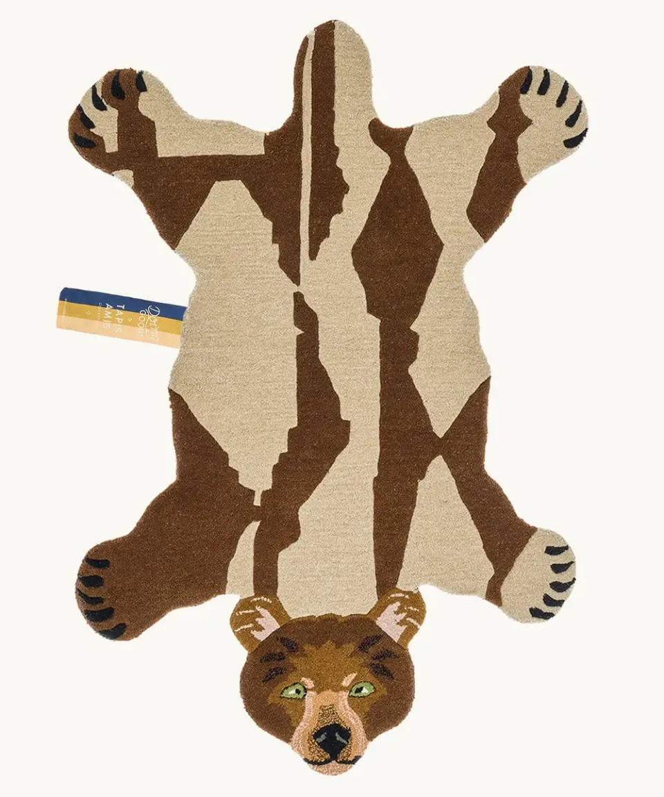 Doing Goods Tapis Amis Quin Ours Large Teppich Wolle