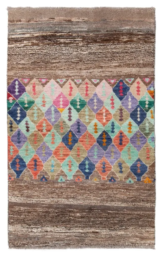 Amini Taimany 8286356 Teppich 141x88 handgeknüpft