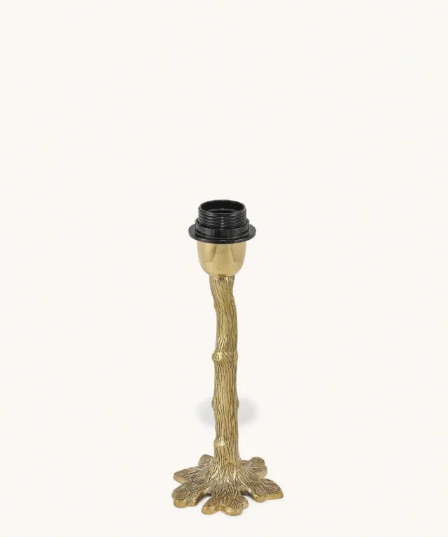 Doing Goods Misty Tischlampe Kurz Messing 26 cm