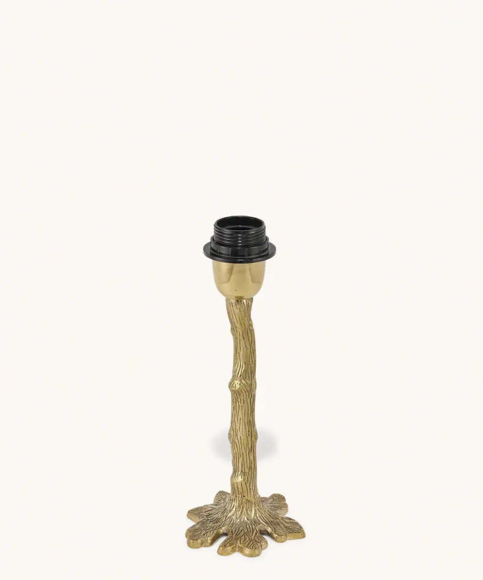 Doing Goods Misty Tischlampe Kurz Messing 26 cm
