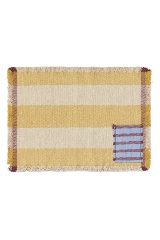 Lorena Canals Pocket Honey Tischset 2er-Set mit Bestecktasche