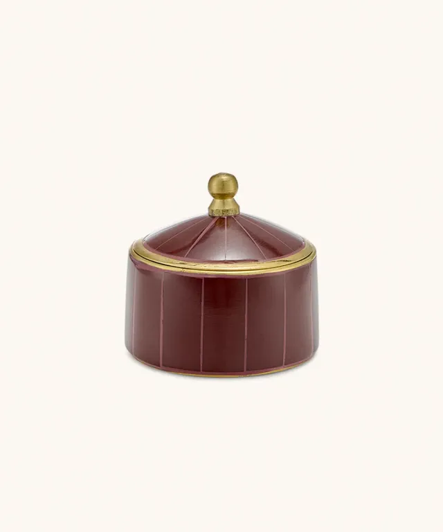 Doing Goods Bailey Petite Rouge Bordeaux Schmuckdose Bordeaux