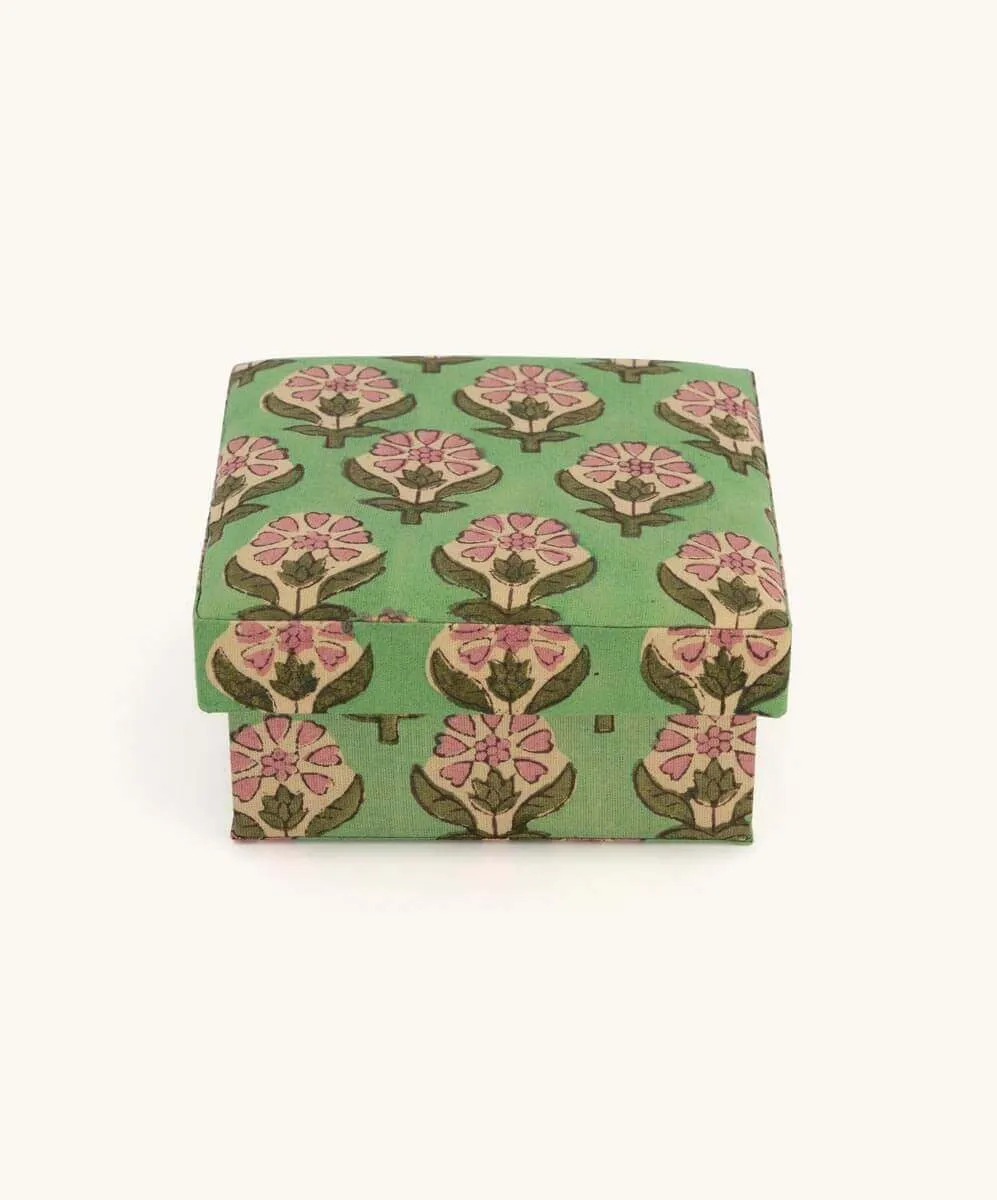 Doing Goods Emma Stoffboxen Set Baumwolle sechseckig