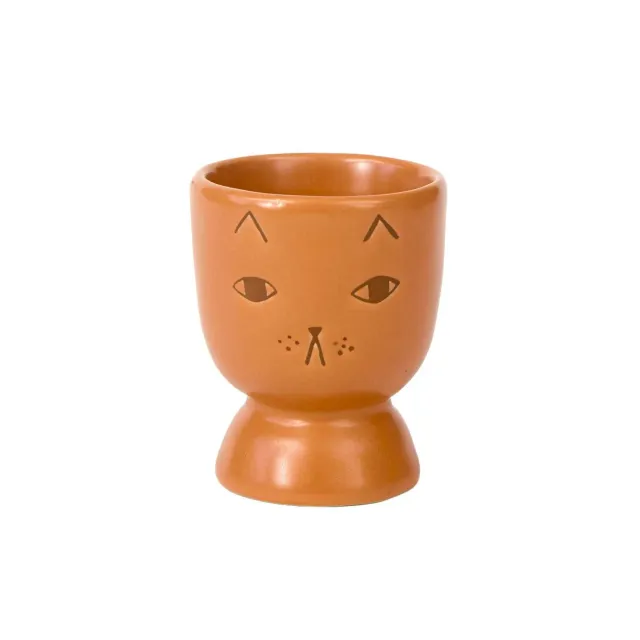 Donna Wilson Ginge Cat Eierbecher Steingut Katze