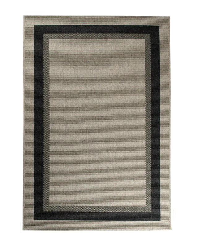HC Interior Rugs Trinidad 15012-959 Teppich Dunkelgrau Wolle