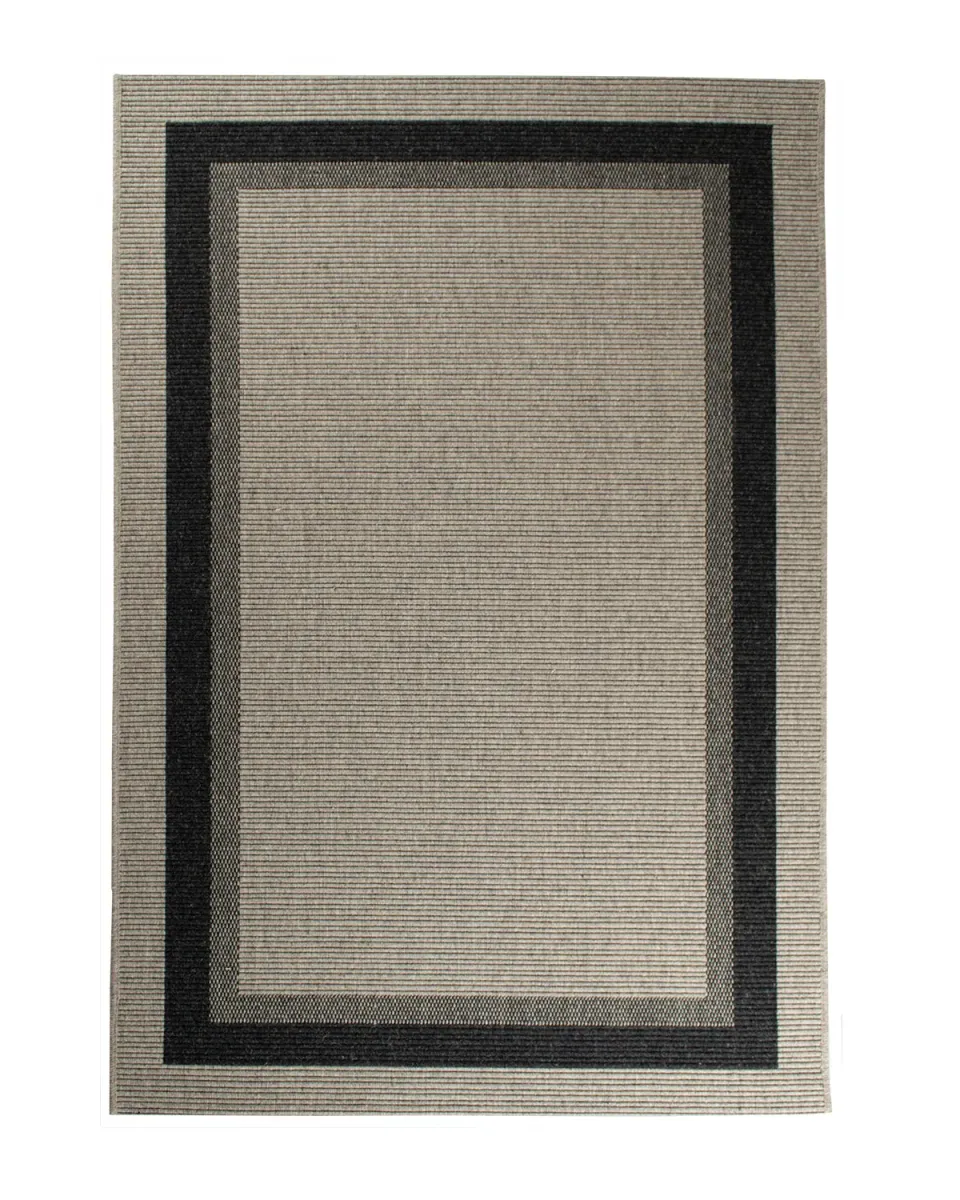 HC Interior Rugs Trinidad 15012-959 Teppich Dunkelgrau Wolle