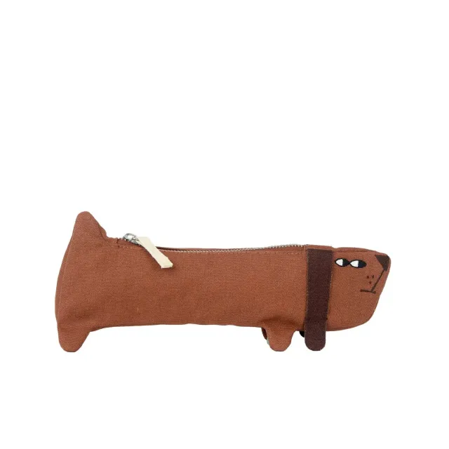 Donna Wilson Sausage Dog Federmäppchen Baumwolle 26 cm