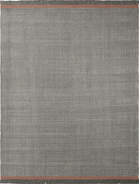 Amini Sesame Teppich 300x250cm handgewebt Outdoor
