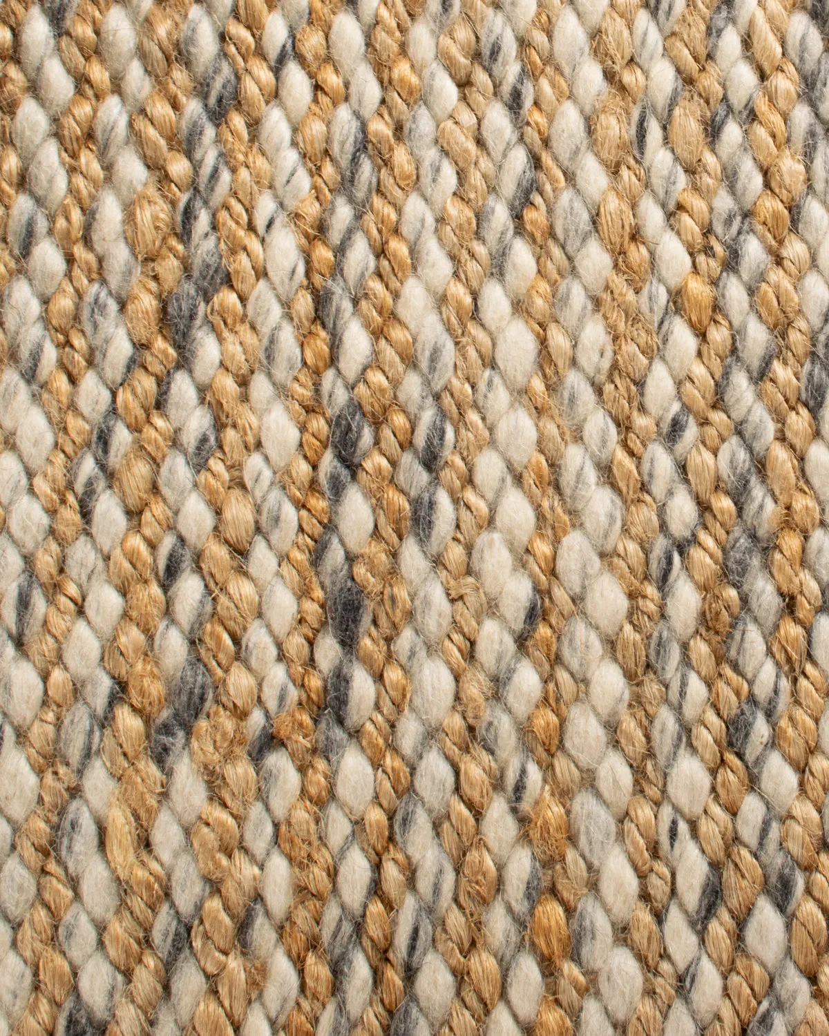 HC Interior Rugs Malta 7550-166 Teppich Beige Natur Jute