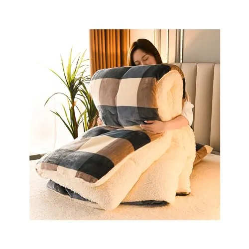 HonunGron Bettdecke Winter 150x200cm 2,5kg Plaid extra warm